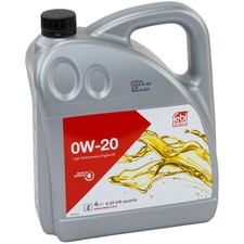 Motoröl Motor Öl Febi 177650 SAE 0W-20 Longlife 4 Liter für Audi Porsche Seat VW