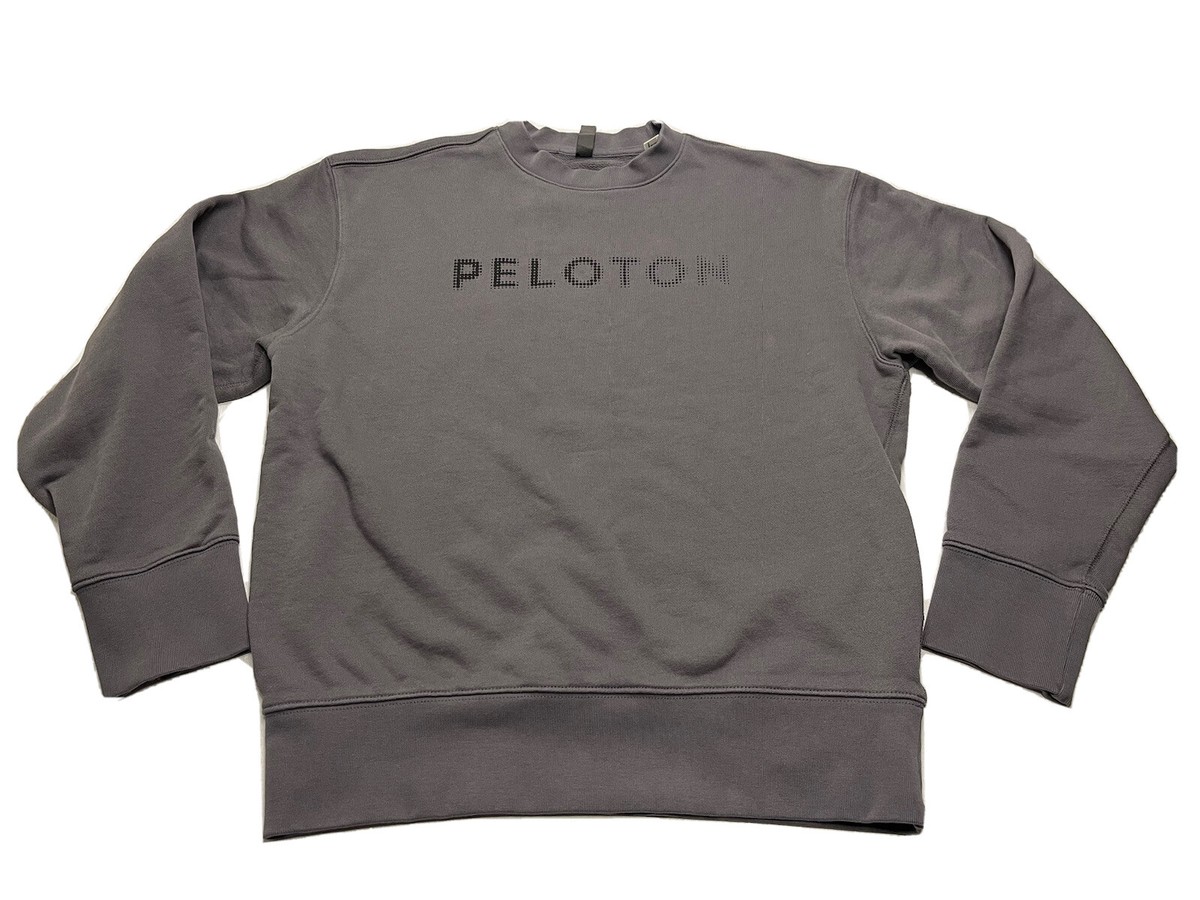 Adidas X Peloton Crew Sweatshirt Gender Neutral Size Small Granite