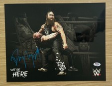BRAY WYATT SIGNED WWE METALLIC 11X14 PHOTO THE WYATT FAMILY PSA/DNA 2