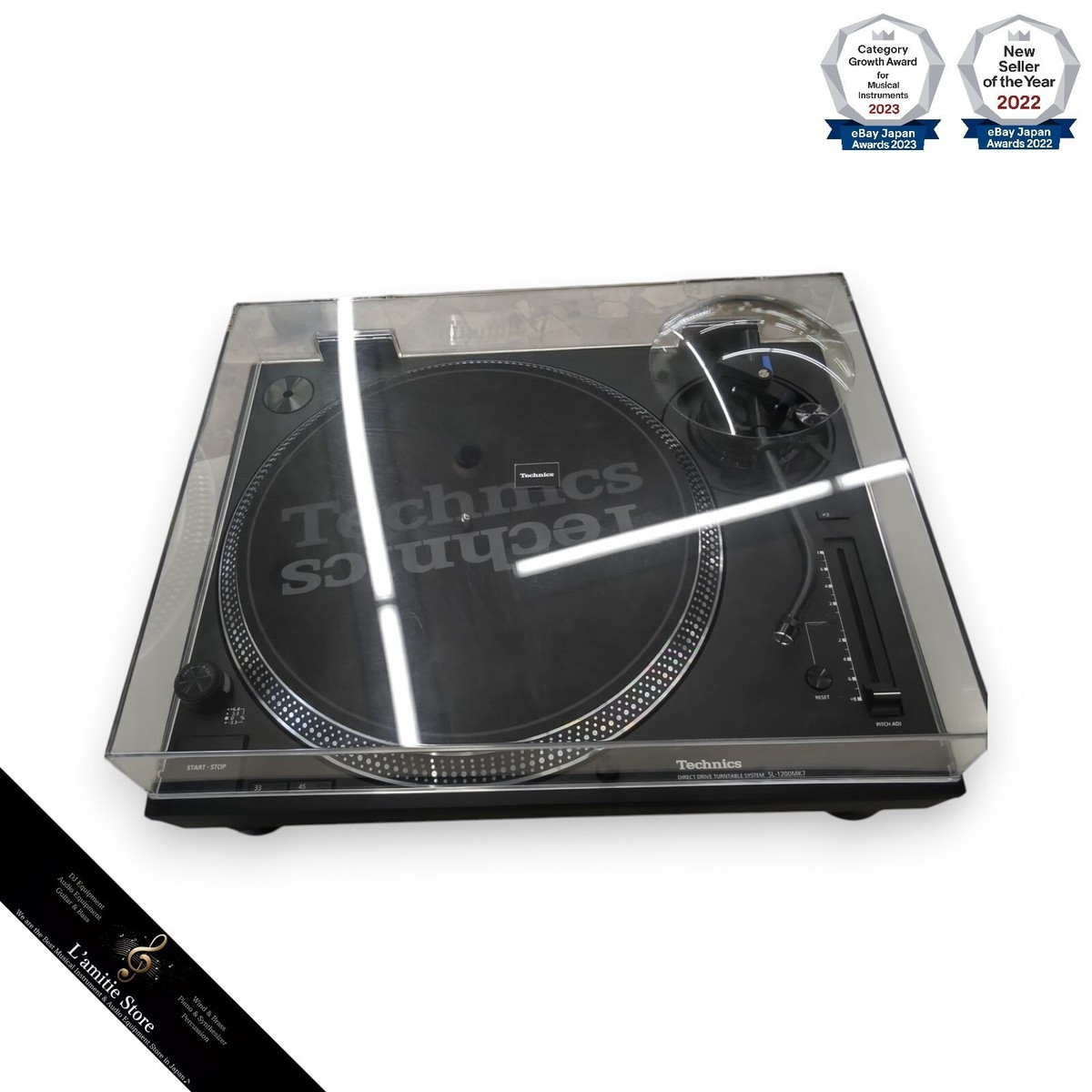 Technics SL-1200MK7-K Direct Drive Turntable System Black Technics SL-1200MK7-K Direct Drive Turntable System Black