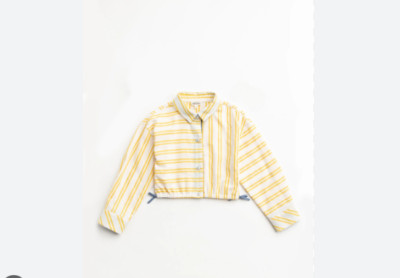 NWT Girls Finding Foxtale Backyard Button Up Shirt Size 4