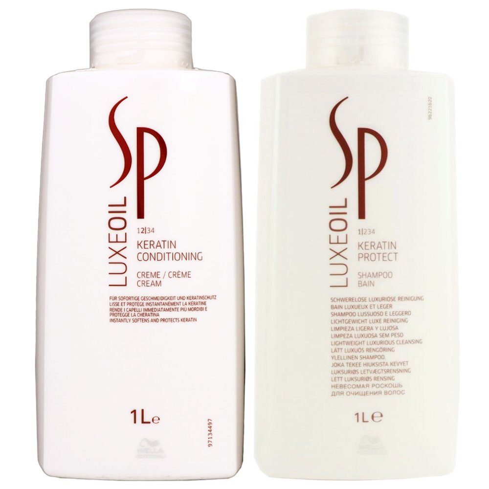 Wella SP Luxe Oil Keratin 1000 ml Shampoo & 10000 ml Conditioner Set