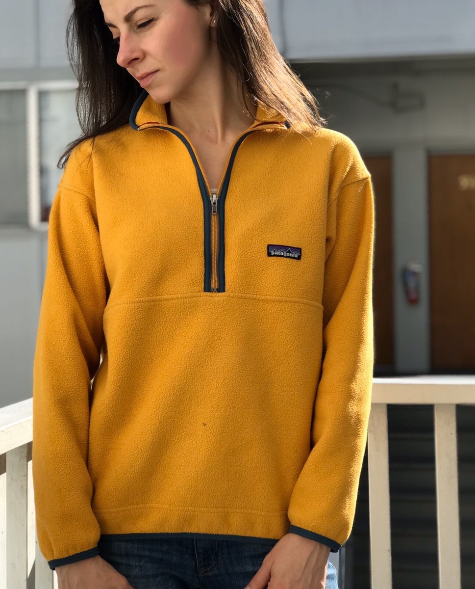 Vintage Patagonia Synchilla Fleece Jacket 1/2 Zip Front Vintage Patagonia Synchilla Fleece Jacket 1/2 Zip Front