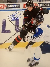 Aidan DUDAS Signed 8x10 Photo! LA KINGS PROSPECT  / World Jr CHAMP!   ! W/coa