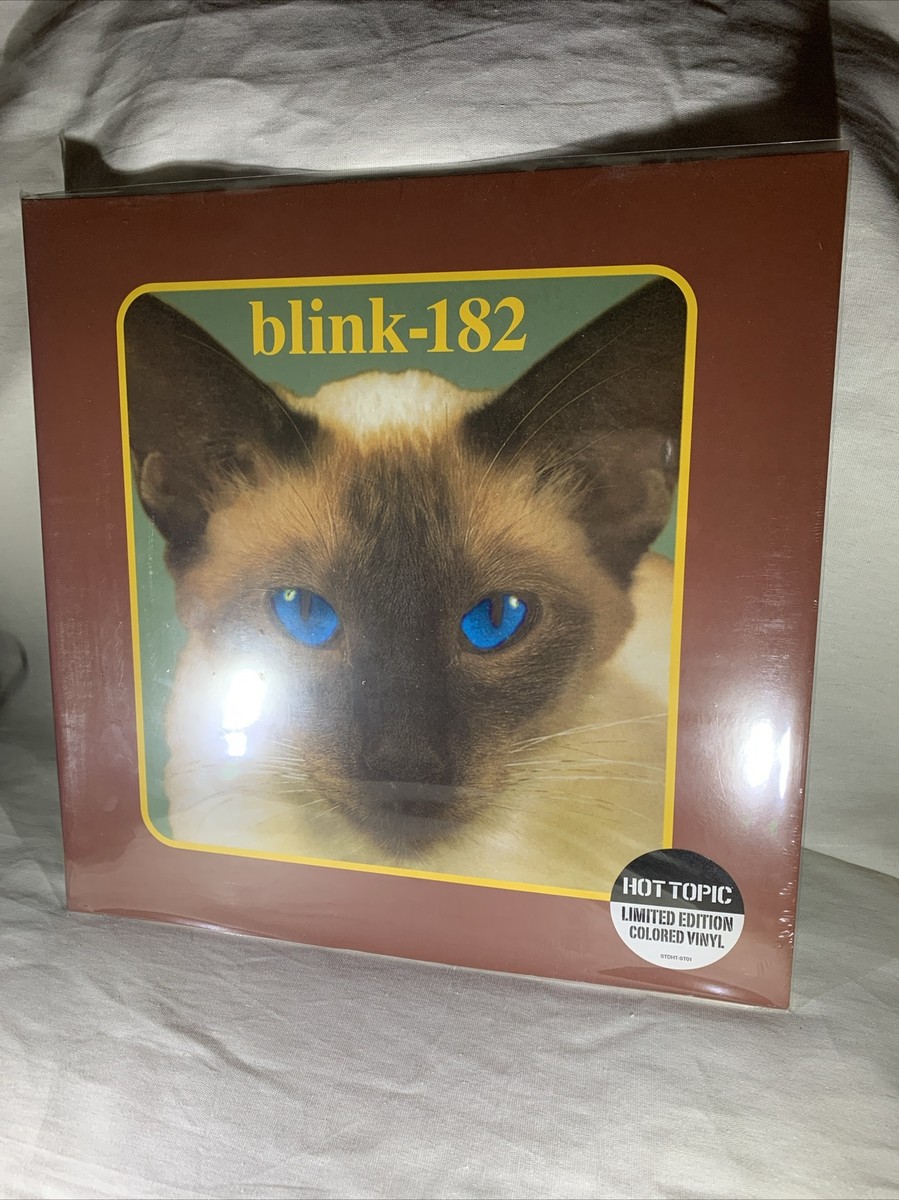 ★ Blink レコード LP BLINK 182 Cheshire Cat LP *HOT TOPIC Color Edition Splatter