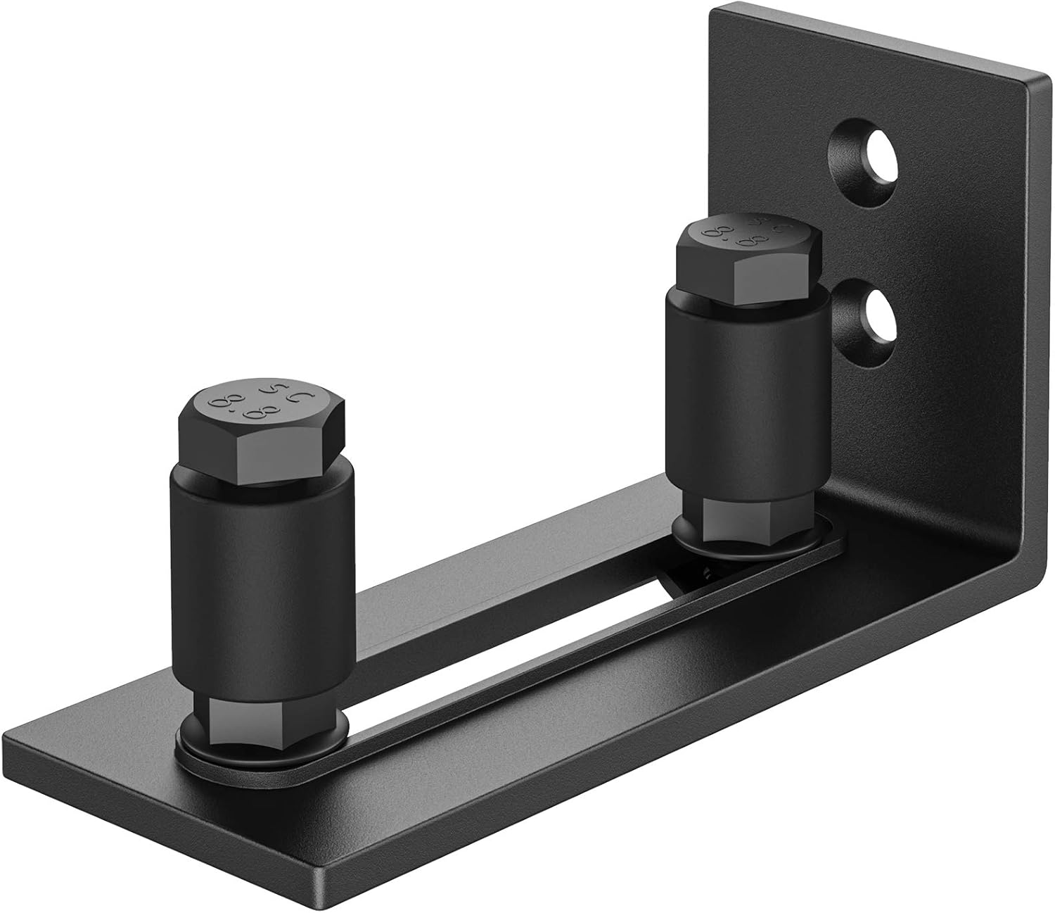 Sliding Barn Door Floor Guide, Adjustable Stay Roller, Flat &Flush Bottom Design