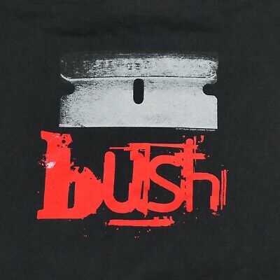 Bush Razorblade Suitcase Vintage T-shirt Black 90s Rock Bush Razorblade Suitcase Vintage T-shirt Black 90s Rock