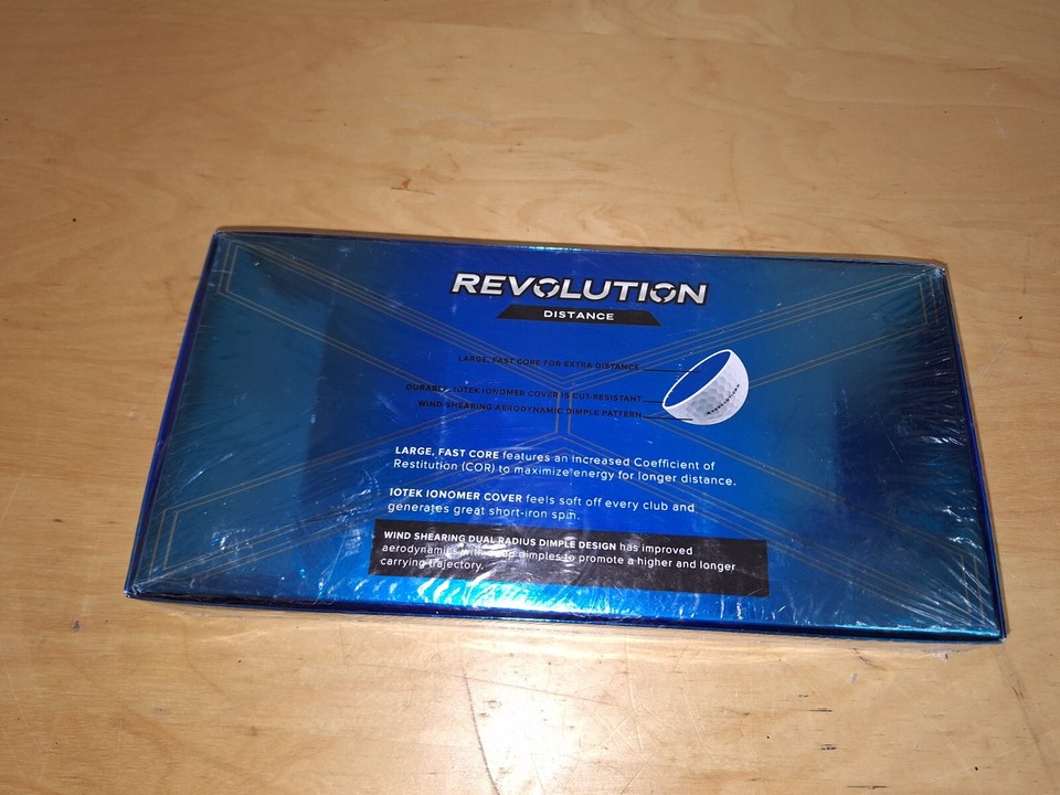 maxfli revolution distance golfball 18Stk. eBay