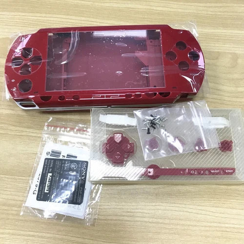 PSP 1000 Faceplate Shell Housing Full Housing Case - 10 COLORS w/ Buttons - Picture 4 of 28