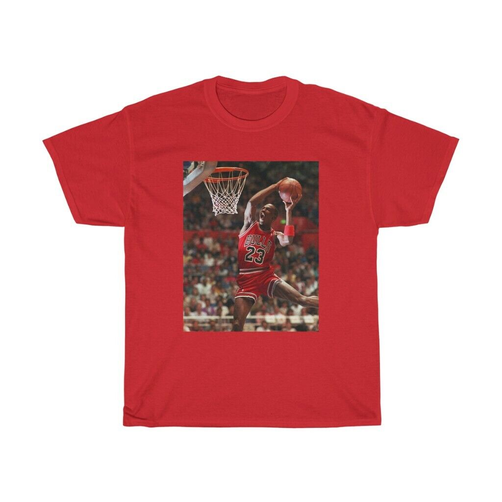 Cheap NBA Basketball Player Chicago Bulls Michael Jordan T Shirt Vintage, Chicago  Bulls T Shirt Mens - Allsoymade