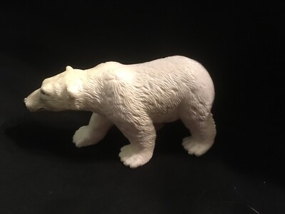 = BATTAT TOYS WHITE POLAR BEAR H60001 PVC 5'' TOY FIGURE LOOSE