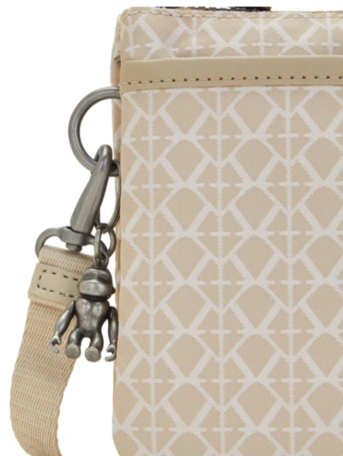 Kipling Riri Ej SPJ Signature Beige Shoulder Bag KI7967 R63