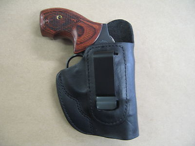 Charter Arms / Undercover Bulldog IWB Leather In The Waistband Carry Holster BLK
