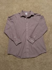 Brooks Brothers 1818 Regents Mens Size 17-4/5 Non-Iron Shirt Red Plaid