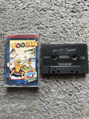 Toobin C64 von The Hit Squad Commodore 64 Spiel getestet sehr guter Zustand 