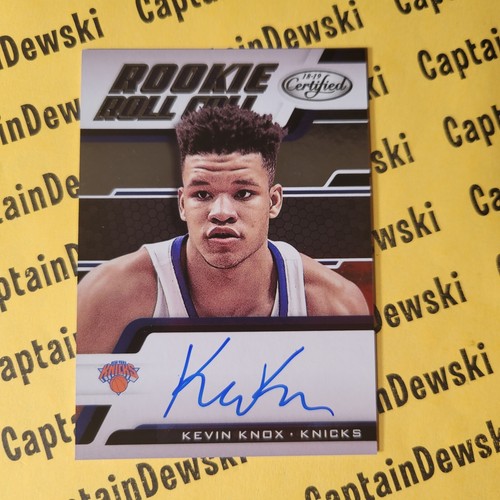 Kevin Knox 2018-19 Panini Certified #RRC-KK Rookie Roll Call Foil RC Rookie AUTO - Bild 1 von 3