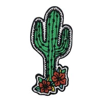 Kaktus Mit Blumen Patch Zum AufbüGeln | Kakteen Patches, BüGelflicken AufnäHer