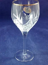 Royal Doulton Crystal Ascot Gold Water Goblet