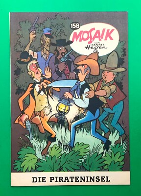 WIPA Original Mosaik Digedags Export Exportheft Nr. 158 Z. 1-2+ sehr gut