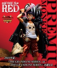 BANDAI ONE PIECE FILM RED Figure THE GRANDLINE SERIES Monkey D Luffy F/S
