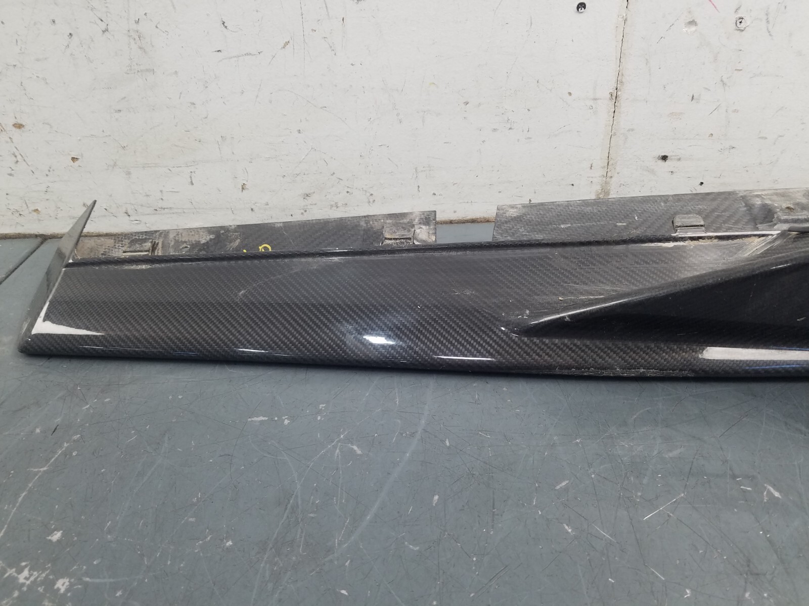 2019 McLaren 600LT 600 LT Left Carbon Side Skirt Rocker Panel - Damage #6618 H2