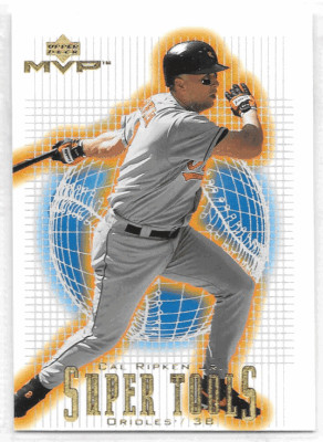 2001 Upper Deck MVP Super Tools CAL RIPKEN JR. - Baltimore Orioles HOF - NM/Mint