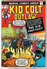 Cover of Kid Colt Outlaw #185