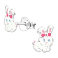 Kaninchen Kinder Ohrringe Aus 925 Silber FüR MäDchen Damen
