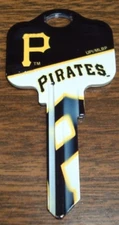 Great Gift Idea MLB PITTSBURGH PIRATES KWIKSET KW1, KW10 KW11 UNCUT KEY BLANK