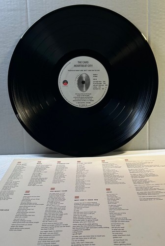 The Cars-LP-Heartbeat City - Picture 5 of 5