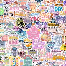300 PCS Inspirational Stickers for Adults, Teens, Teachers, Mixed Color
