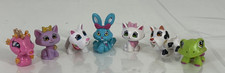 Lote de 7 Figuras Famosa Pinypon Mascotas Animales Caballo de Mar Gato Perro Conejo Tortuga B55