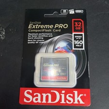 SanDisk 32GB Extreme Pro CompactFlash Card SDCFXS-032G-G46 