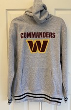 Washington Commanders NFL Licensed Football Hoodie Size M - Embroidered Logo New