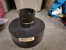 DuraVent 3PVL-X6R 6'' in. D Steel Chimney Pipe Adapter For Pellet Vent Systems