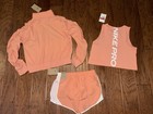 NWT Lot Of 3 Nike Dri Fit Jacket, Tank Top & Running Shorts Set Girls Size Large — photo 2