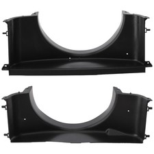 Set of 2 Radiator Fan Shroud Upper for Chevrolet Silverado 2500 HD Sierra Pair