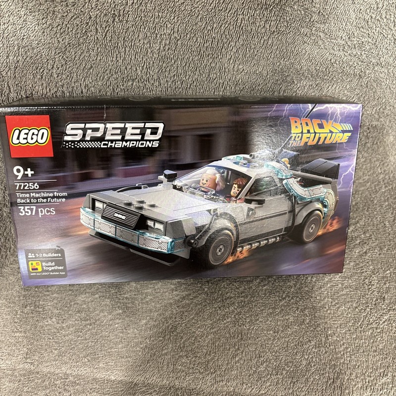 Lego 77256 Delorean Time Machine From Back To The Future Speed CHAMPIONS - B NEW