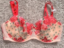 NWT VICTORIA'S SECRET DREAM ANGELS FLORAL PUSH-UP NO PADDING UNLINED BRA - 36D