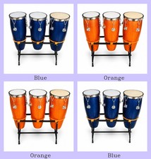 Indian New Fibre Congo With Stand Drum Instrument Percussion