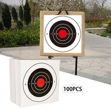 10 pièces papier cible de 5,5 pouces, autocollants de cible de visée adhésifs