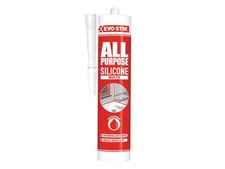 Image of Evo-Stik EVOAPFSSW All Purpose Flex Silicone Sealant White 112902