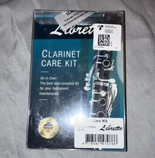 Libretto Clarinet All-Inclusive Care Kit: Mouthpiece Brush + Dust Brush New 