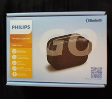 Philips 1000 Series TAS1209BK Bluetooth Waterproof Portable Speaker Black