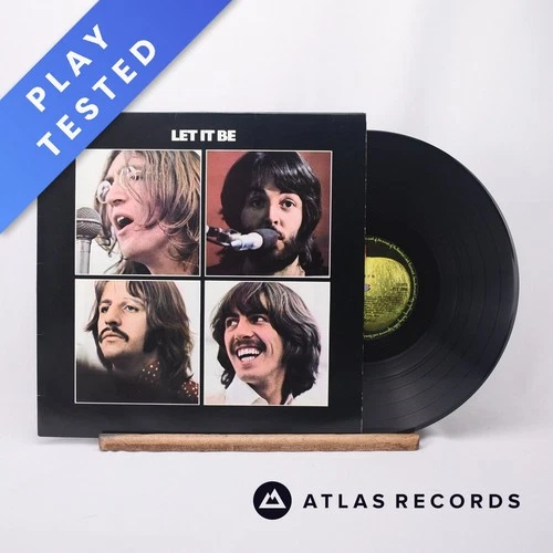 The Beatles Let It Be -4 -5 Reissue LP Album Vinyl Record PCS 7096 - EX/VG+