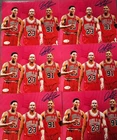 Dennis Rodman Signed DEALER LOT Photo 8x10  NWOWorm Autograph HOF JSA  6 PHOTOS
