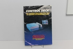 NES Control Deck Rev-3 NES Nintendo System Console Instruction Manual Only ✅✅✅