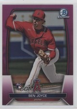 2023 Bowman Chrome Fuchsia Refractor 100/299 Ben Joyce #36 3q5