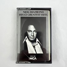 Neil Diamond His 12 Greatest Hits, Cassette 1974 MCA-1489