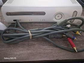 (read des.)(tested) Xbox 360 Console  with Controller, Wireless Adapter, 5 Games